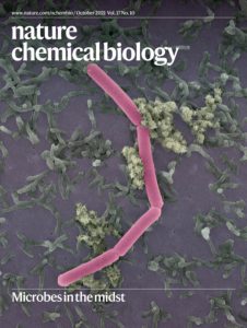 Nature chemical biology cover Oct 2021